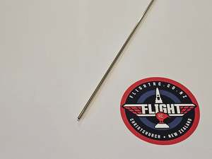 2.38x1.61mm (3/32), Brass Tube, K&S Metals