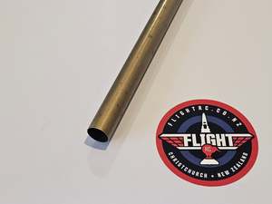 Building Materials: 15.83x15.03mm (5/8), Brass Tube, K&S Metals