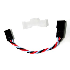 Electronics: 75mm, 3-Lead Heavy Duty Twisted Servo Extension Lead, Dual Sky