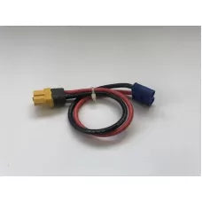 EC3 Battery to XT60 Device Adapter Lead, RC PRO