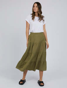 Dresses: Foxwood - Brea Skirt - Green