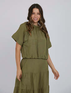 Foxwood - Brea Top - Green