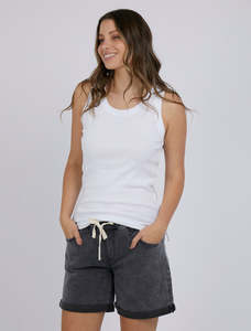 Tops and Shirts: Foxwood - Esme Tank - White