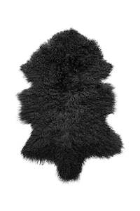 Mulberi 1: Meru Tibetan Black Lamb Skin 60x90cm