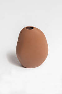 Ned Collections: Harmie Small Scarlett Brick Vase 12x8cm