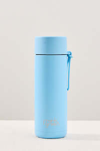 Eco Friendly: Ceramic Reusable Sky Blue 595ml Bottle