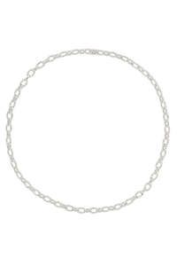 Brie Leon: Mini Link Silver Chain EOL Necklace 43cm
