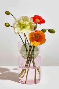 Balance Pink Green 22cm Vase