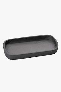 Huxter: Rectangular Black 20x10cm Tray