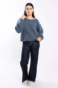 Lottie Force Marle Alpaca Blend Crew Jumper