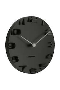 Karlsson: On The Edge Black 42cm Wall Clock