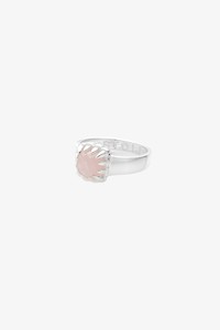 Soon To Sell Out 1: Baby Claw Rose Quartz Ring Small L