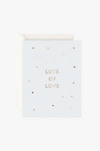 Cards Gift Wrapping: Lots Of Love Greeting Card