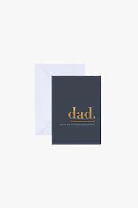 Cards Gift Wrapping: Dad Favourite Parent Greeting Card