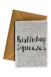 Birthday Squeezes Greeting Card