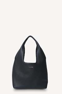 Supporting Local: Kiki Shoulder Bag Black Lightly Milled