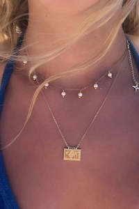 Supporting Local: Pearl Multi Gold Necklace