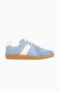 Melba Sky Blue Suede Leather Casual Sneaker