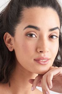 Ania Haie: Modern Minimalism Small Gold Three Ball Stud Earrings