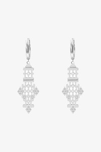 Silver Linings Collective: Florence Silver Pendant Earrings