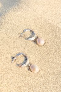 Silver Linings Collective: Aada Pearl Silver Hoop Earrings