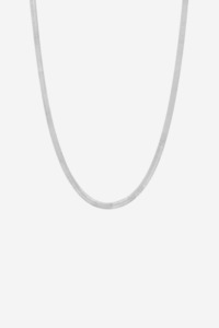 Axel Snake Chain Silver Necklace