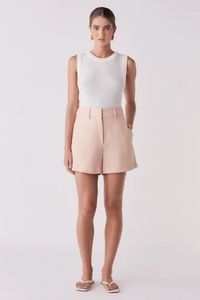 Portsea Peach Linen Short