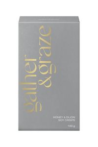Just A Little Something: Honey & Dijon Soy Crisps 100g Grey Box