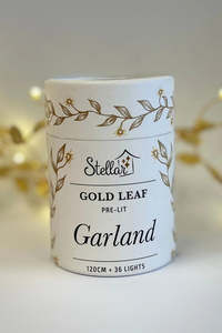 Gold Garland 1.2m Seed Light