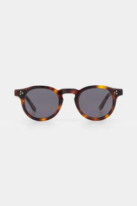Supporting Local: Drew Tortoise Round Sunglasses