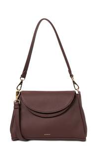 Beckett Espresso Luxe Crossbody Bag