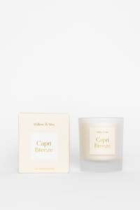 Home Fragrances: Capri Breeze Ivory 210g Soy Candle