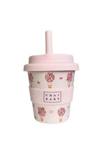 All Home Beauty: Butterfly Balloon Pink Babyccino + Fluffy Cup