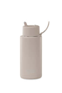 Ceramic Reusable Moon Dust 1ltr Bottle with Flip Lid
