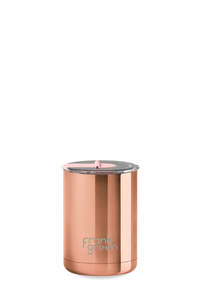 Eco Friendly: Stainless Steel with Hinged Lid Rose Gold LE 12oz Ceramic Cup