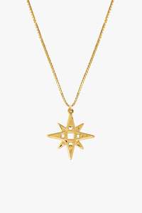 Supporting Local: Single Star Silver EOL Necklace