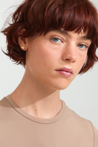Charmaine Recycled Gold Plated Flower Stud Earrings