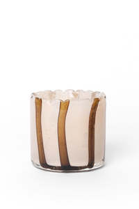 All Home Beauty: Billie Mustard Rose 8cm Glass Candle