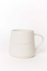 Caffeine Fix Natural Mug
