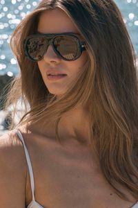 Dream Boat Cocoa Aviator Sunglasses