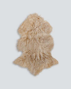 Decor Throw: Meru Tibetan Lamb Hide