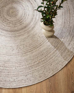 Indoor Rugs: Palm Cove Round Rug