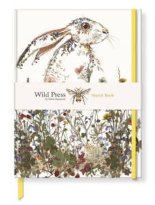 Products: British Museum Wildflower Hare Sketchbook - Florafauna