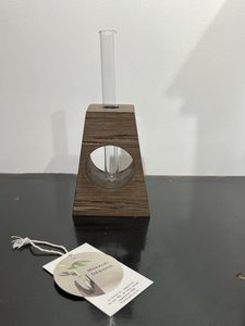 Products: Totara single tube with hole Propagation Vase - Florafauna