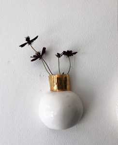 Products: Milly Dent - Midas Wall Vase - Florafauna