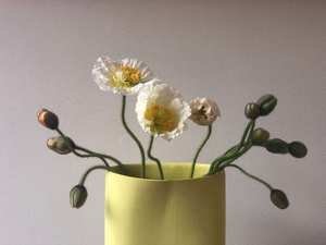 MUD Australia Ceramics - Vase Oval - Florafauna