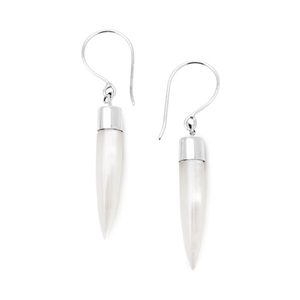 Nick Von K - Mother of Pearl Point Earrings - Florafauna