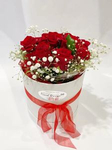 roses in hatbox - Botany Downs Florist & East Auckland same day delivery flo&hellip;