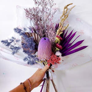 Dried Flower Bouquets: Lilac Love Bouquet