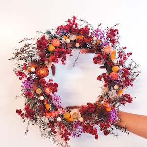 Festive Flowers: Wild Flower Wreath